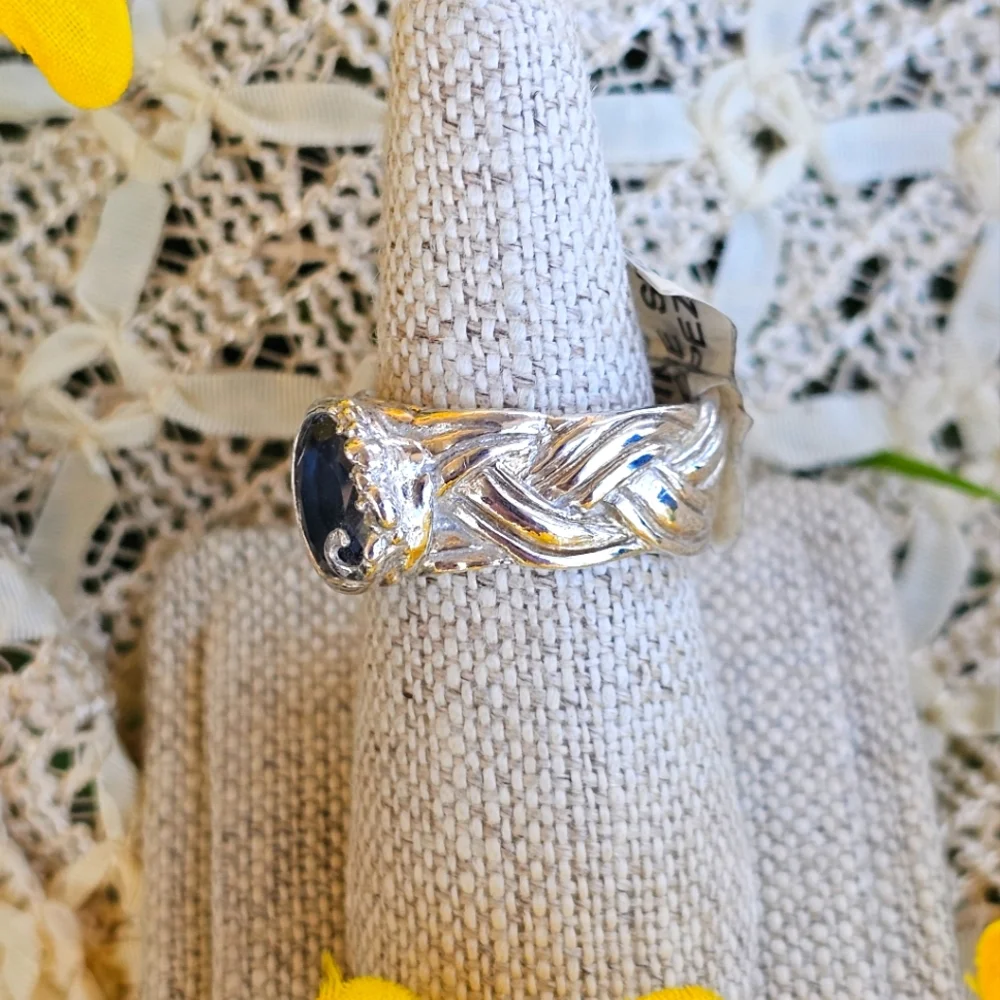 NWT 925 silver & topaz ring - Picture 7 of 7
